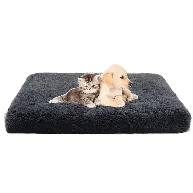 Lit pour chien en peluche lavable - UNIVERS ANIMALS