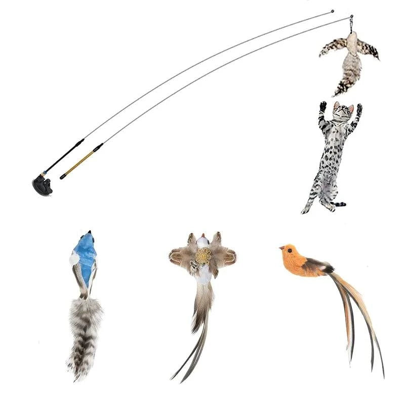 Jouets Oiseaux Interactifs pour Chats - UNIVERS ANIMALS