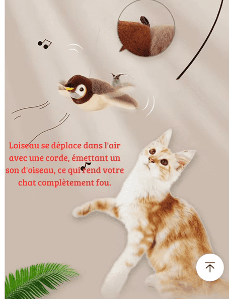Jouet en Peluche Interactif -chat Lynday - UNIVERS ANIMALS