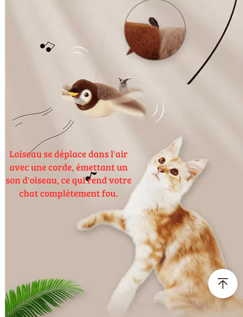 Jouet en Peluche Interactif -chat Lynday - UNIVERS ANIMALS