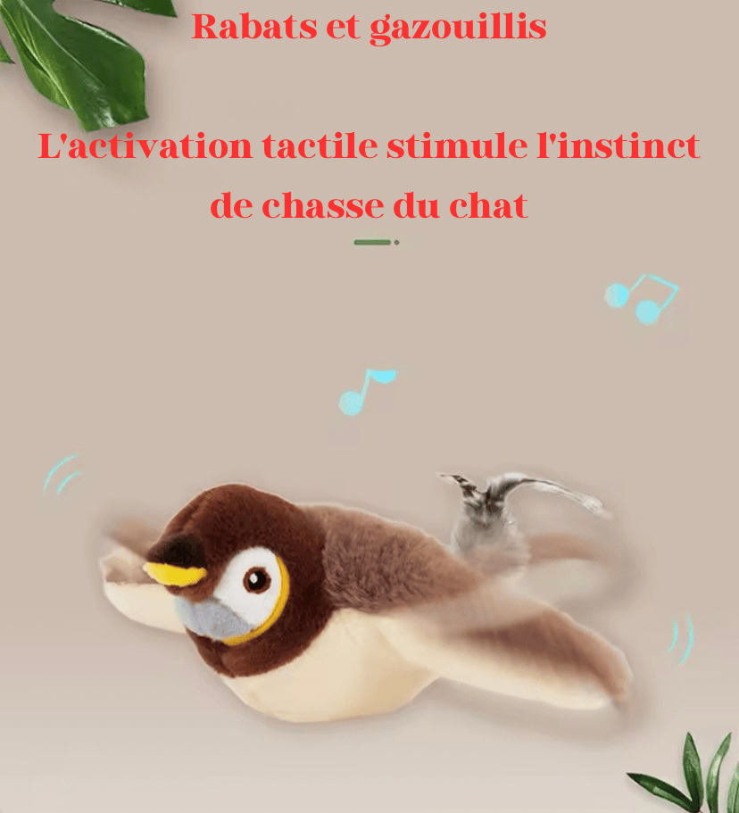 Jouet en Peluche Interactif -chat Lynday - UNIVERS ANIMALS