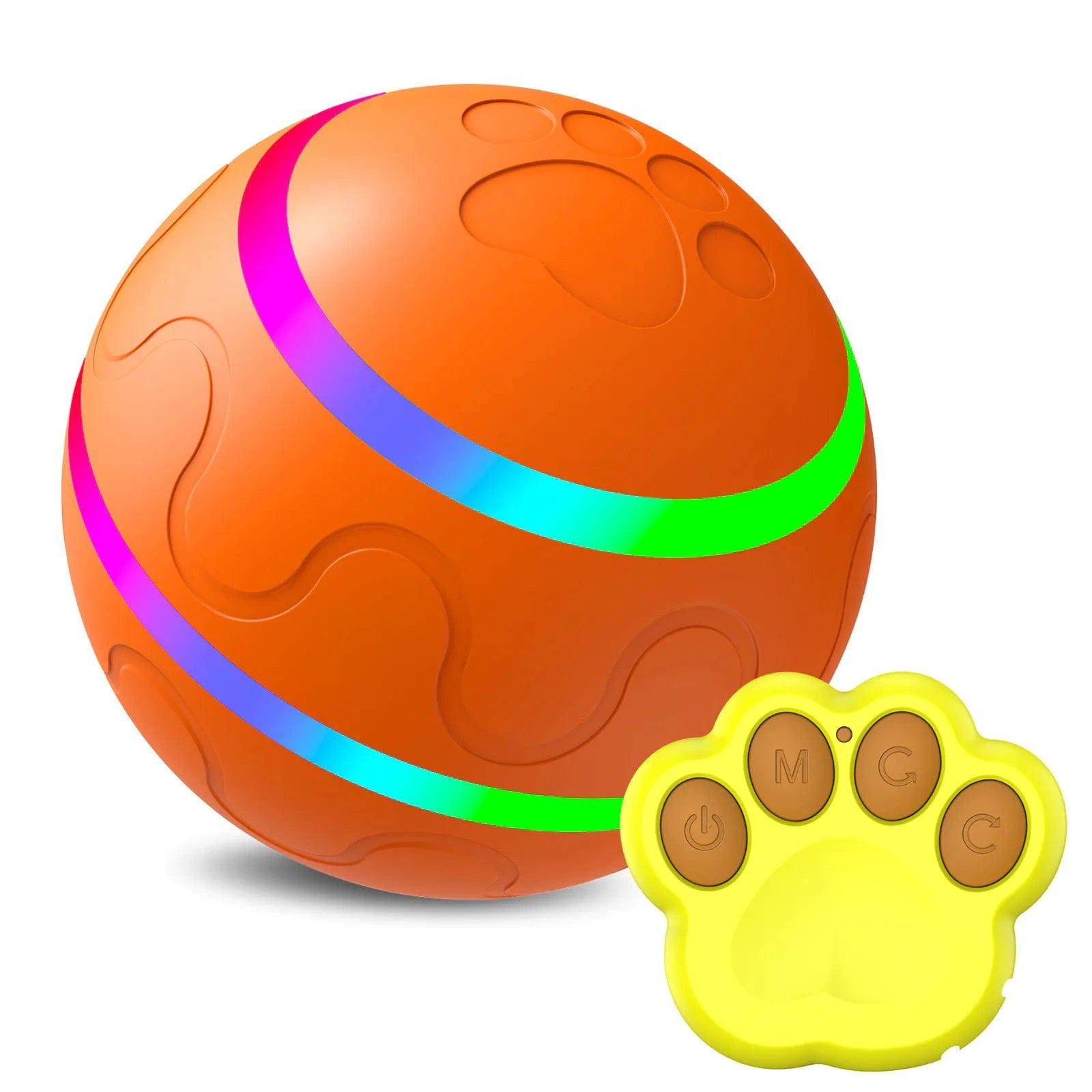 Balle Intelligente Rotative USB pour Chien et chat - Jouet Automatique et Interactif - UNIVERS ANIMALS
