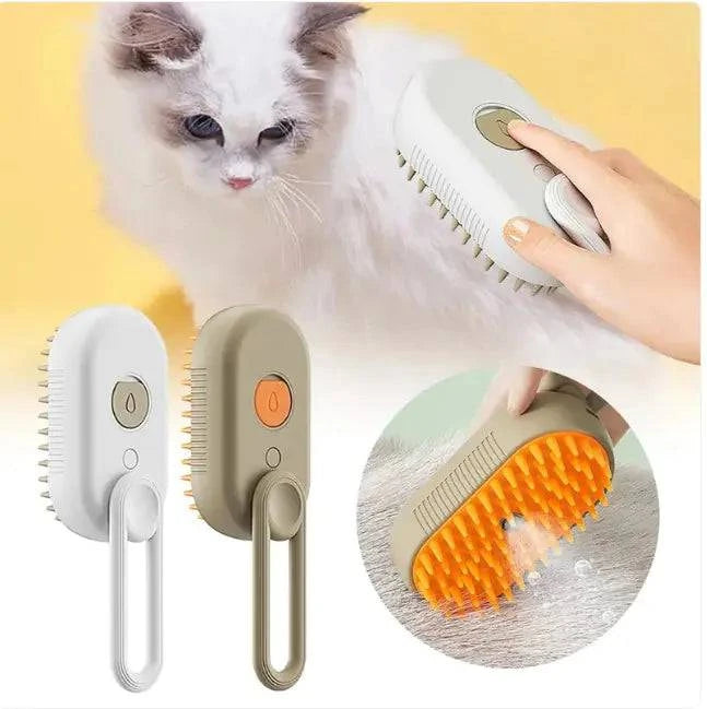 Brosse à vapeur pour le toilettage des animaux de compagnie - UNIVERS ANIMALS