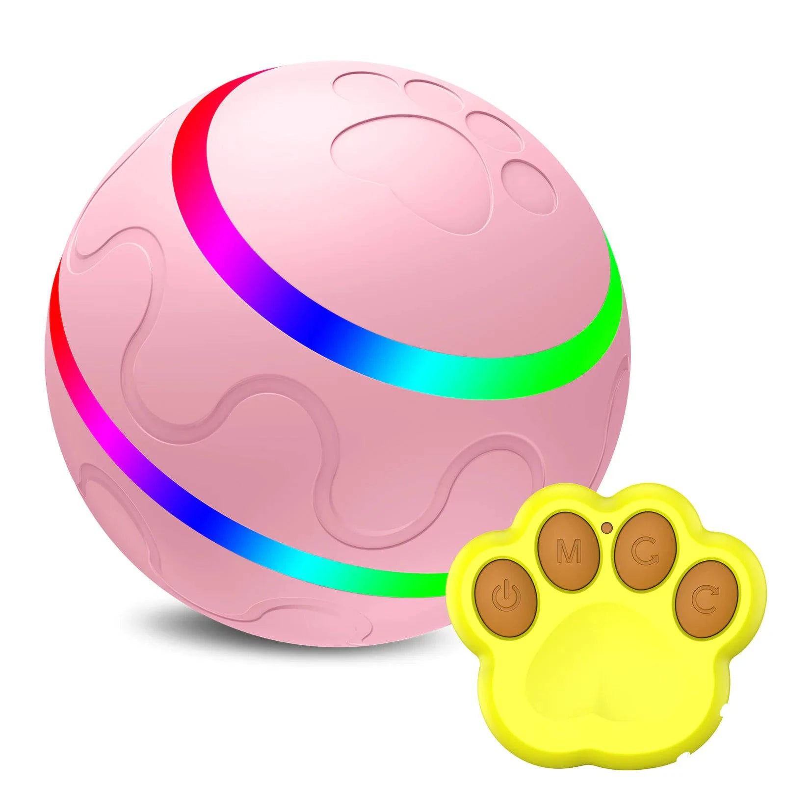 Balle Intelligente Rotative USB pour Chien et chat - Jouet Automatique et Interactif - UNIVERS ANIMALS