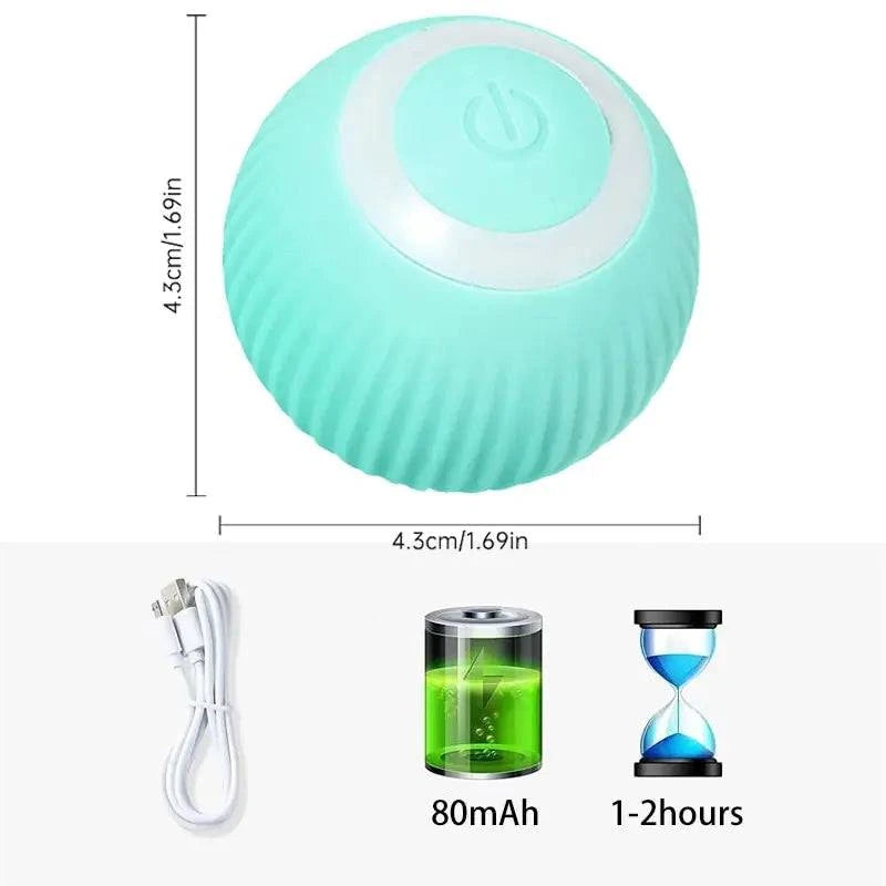Balle intelligent qui bouge toute seule pour chien et chat - UNIVERS ANIMALS