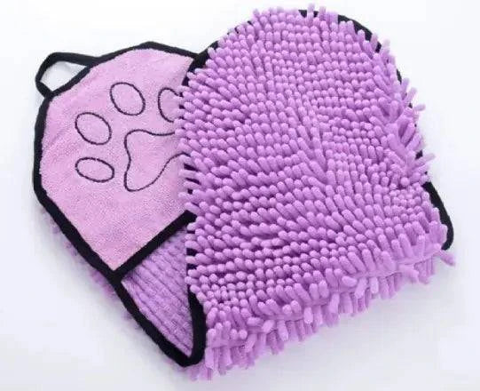 Serviette de Bain pour Chien en Microfibre - UNIVERS ANIMALS