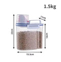 Conteneur de Rangement pour Nourriture Animale avec Dosette de Mesure - UNIVERS ANIMALS