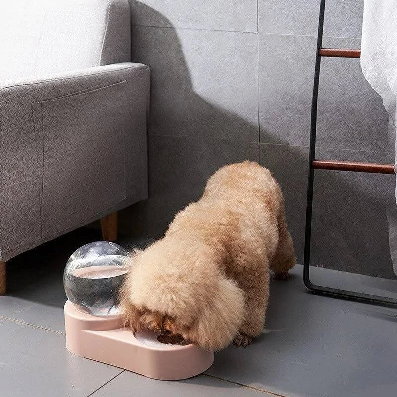 la Station Flexible pour Nourriture et Eau Chien - UNIVERS ANIMALS
