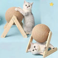 Jouets à mordiller avec corde et planche pour griffer chat - UNIVERS ANIMALS