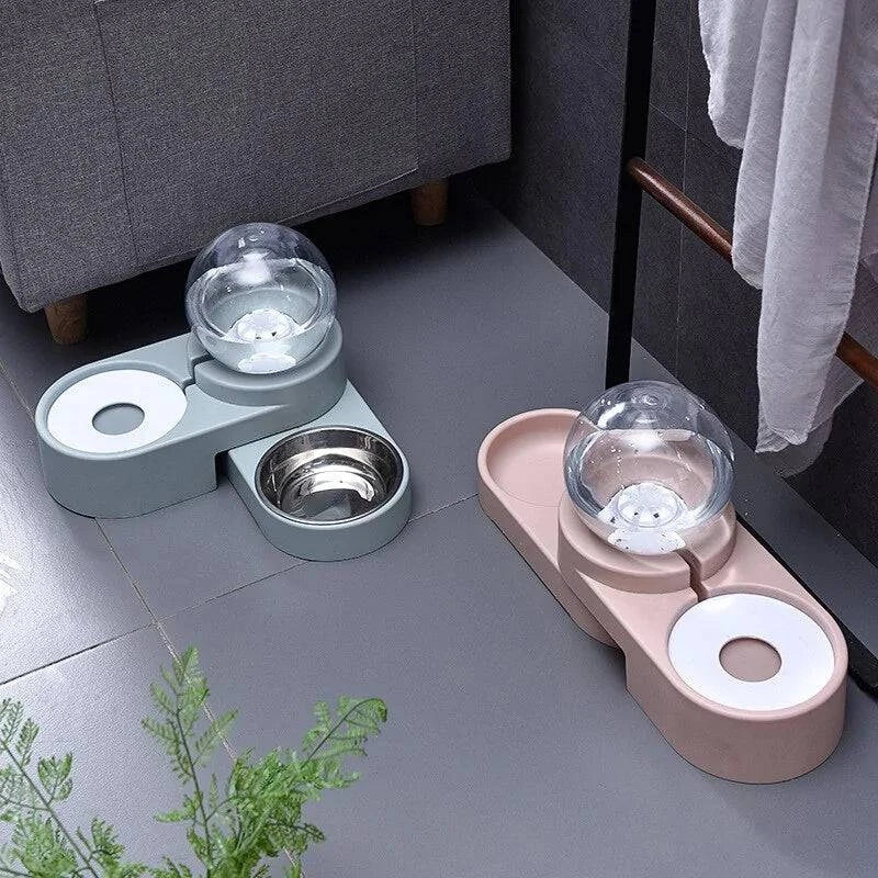 la Station Flexible pour Nourriture et Eau Chien - UNIVERS ANIMALS