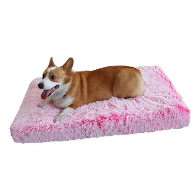 Lit pour chien en peluche lavable - UNIVERS ANIMALS