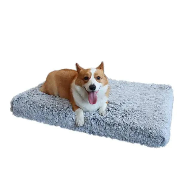 Lit pour chien en peluche lavable - UNIVERS ANIMALS
