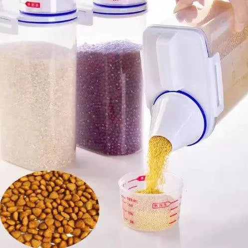 Conteneur de Rangement pour Nourriture Animale avec Dosette de Mesure - UNIVERS ANIMALS
