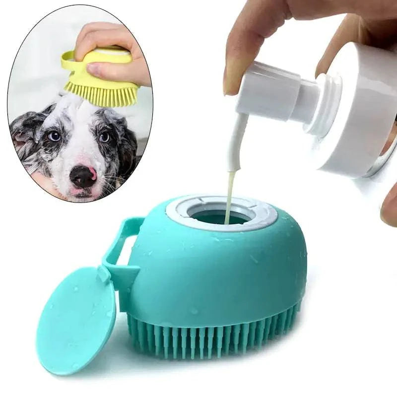 Gants de Massage pour Bain de Chiot - UNIVERS ANIMALS