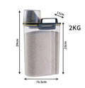 Conteneur de Rangement pour Nourriture Animale avec Dosette de Mesure - UNIVERS ANIMALS