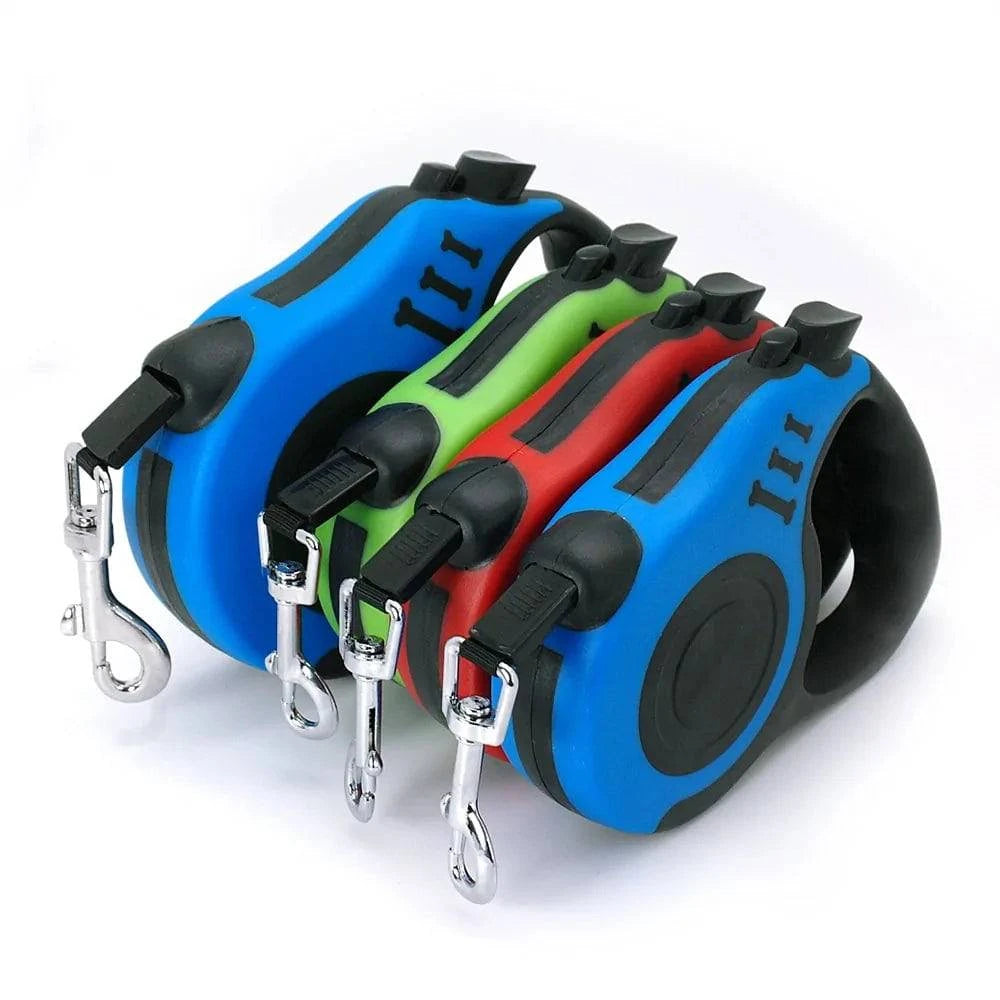 Laisse rétractable automatique pour chien - UNIVERS ANIMALS