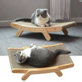 griffoir en bois élégant pour chat - UNIVERS ANIMALS